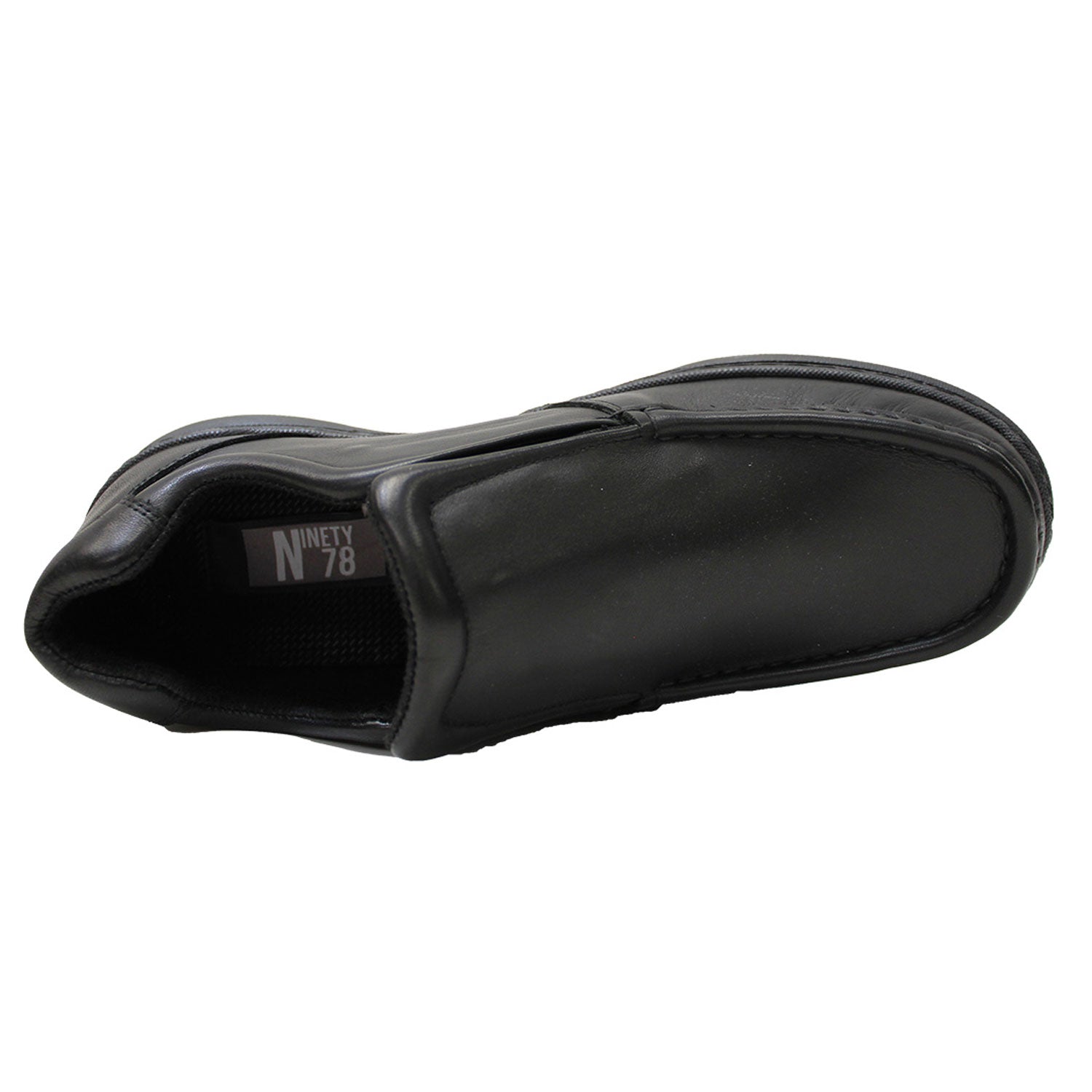Ninety 78 Slip-on School Shoe - Black 3 Shaws Department Stores