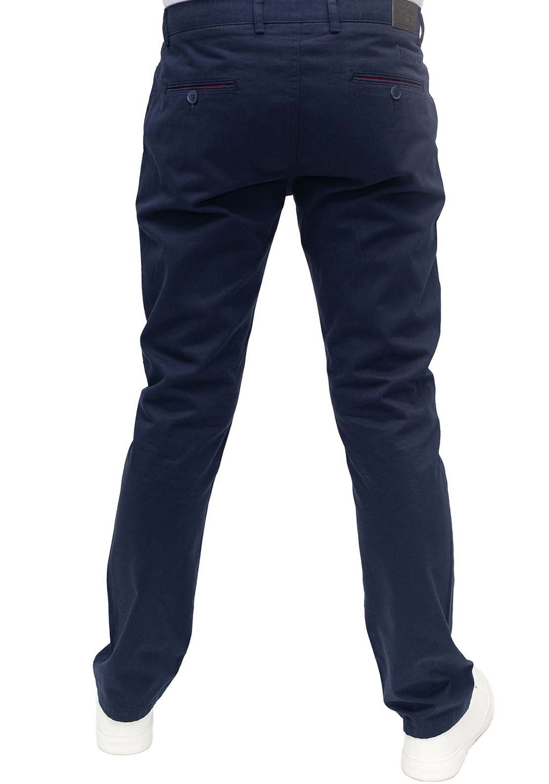 Mineral Jonnie Regular Fit Chino - Blue 3 Shaws Department Stores