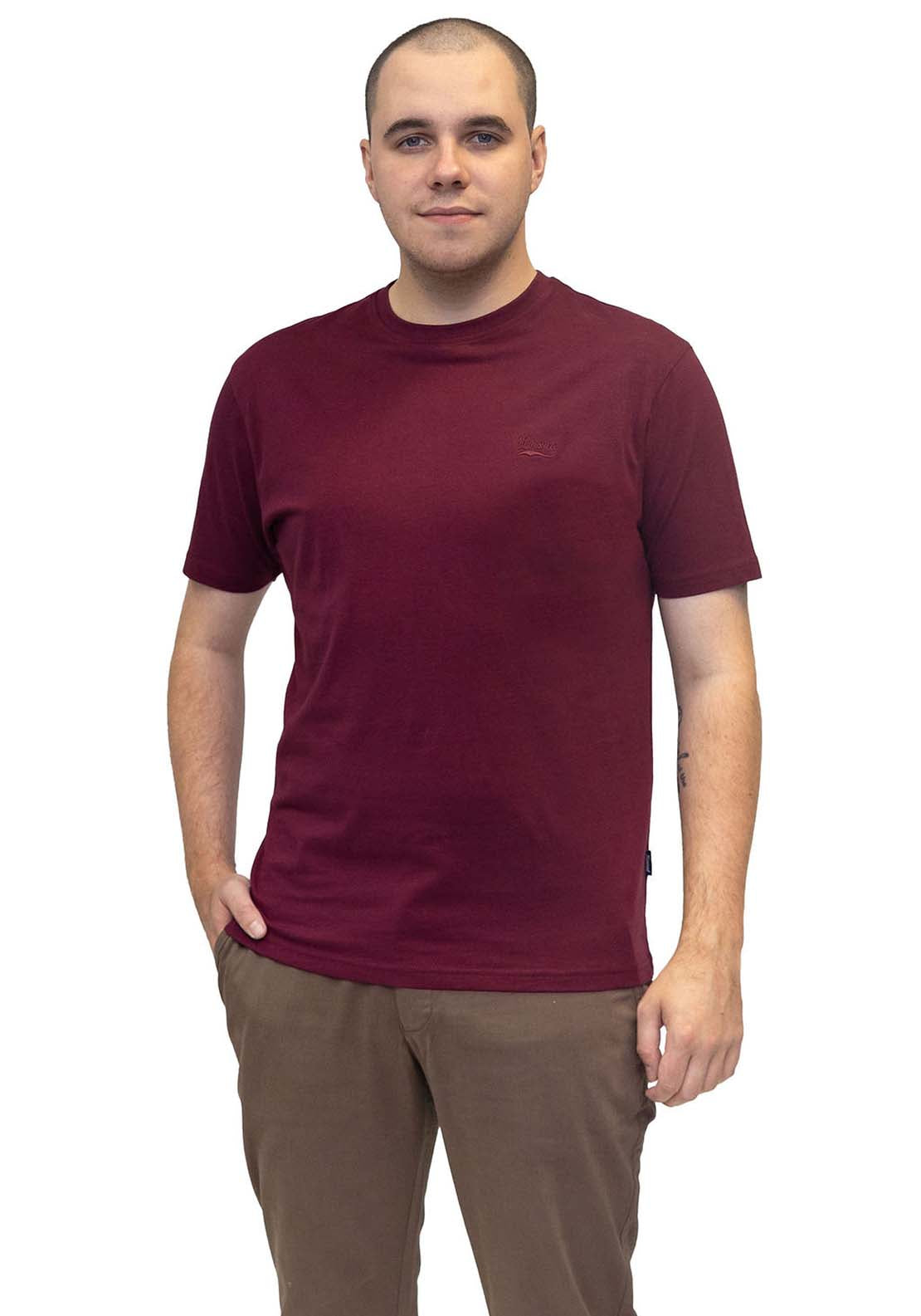 Mineral Glock Plain Tee - Red 1 Shaws Department Stores