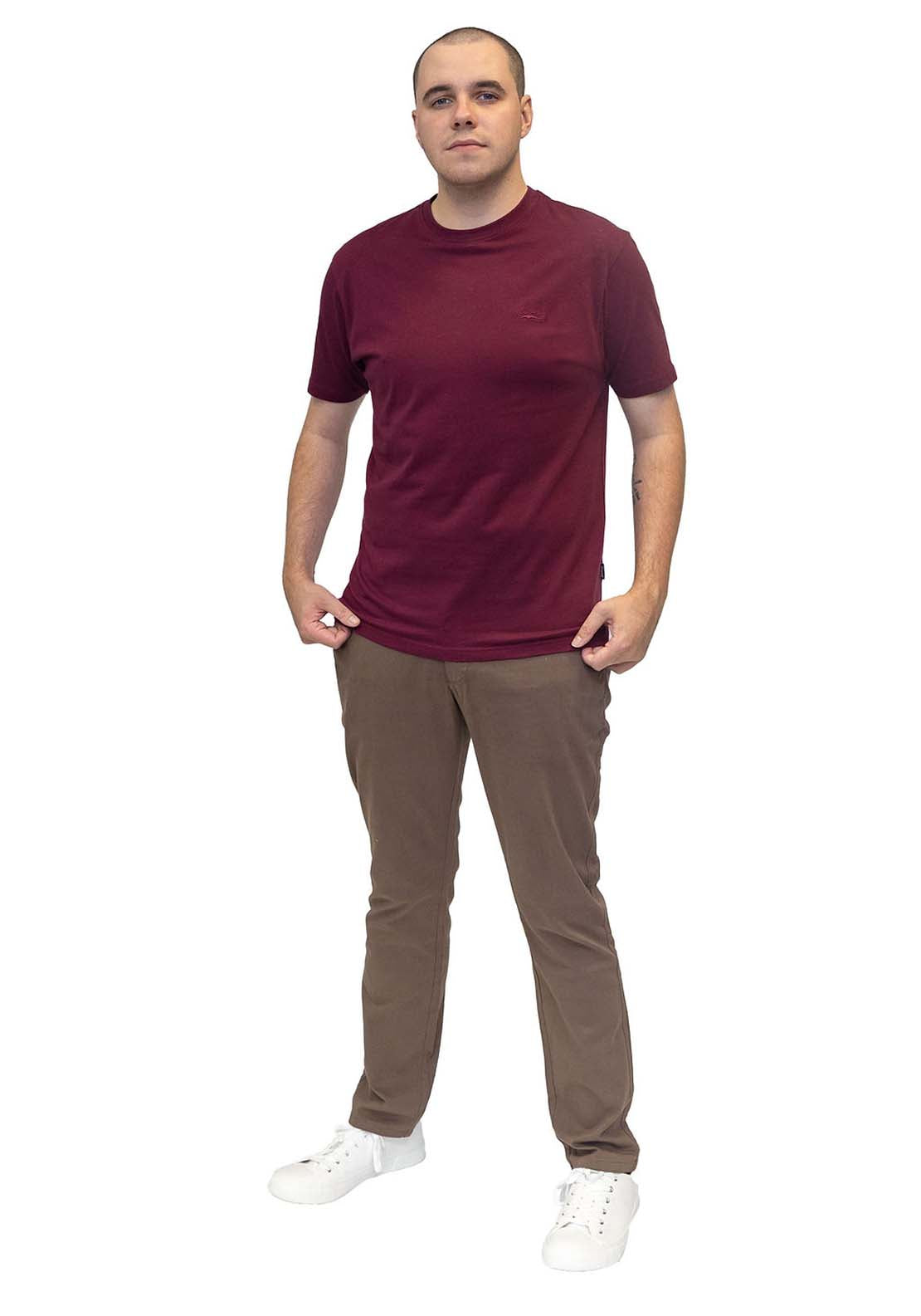 Mineral Glock Plain Tee - Red 2 Shaws Department Stores