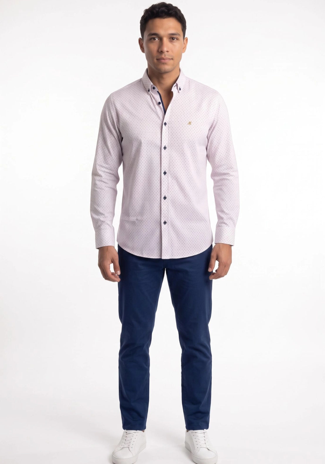 Mineral Perez Print Shirt - Pink 2 Shaws Department Stores