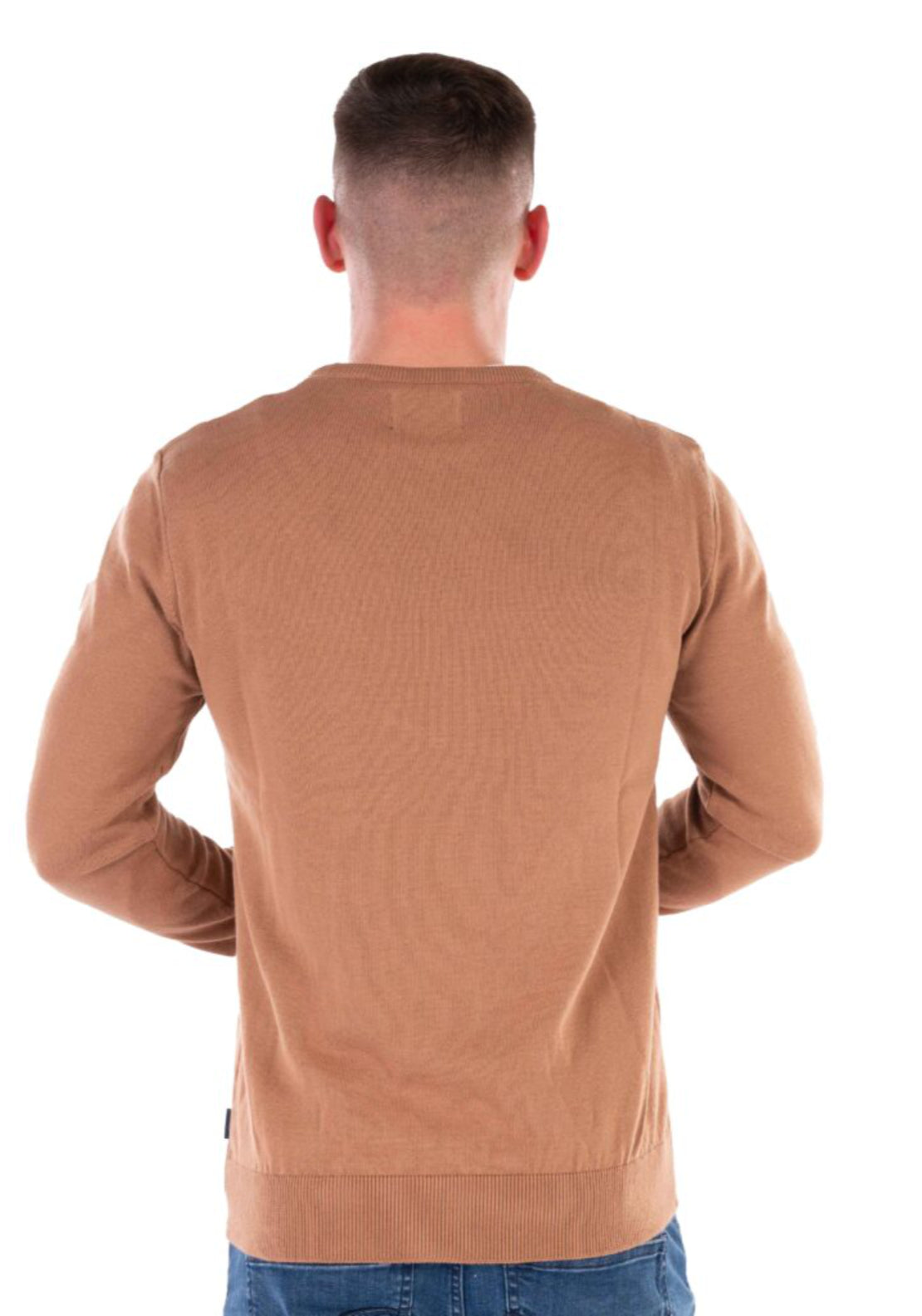 Ariana Crew Neck Knit - Beige
