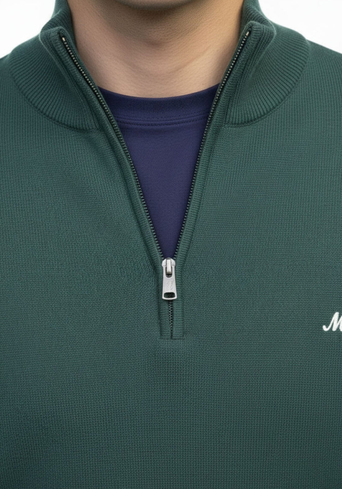 Altis 1/4 Zip Knit - Green