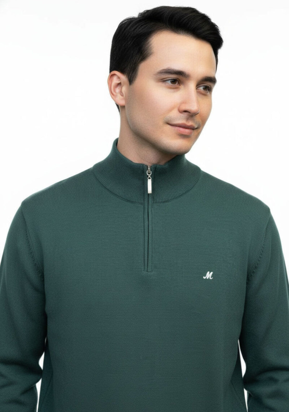 Altis 1/4 Zip Knit - Green