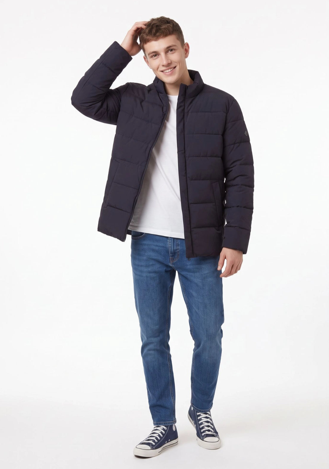 Mineral Senator Jacket - 2994 Navy 2 Shaws Department Stores