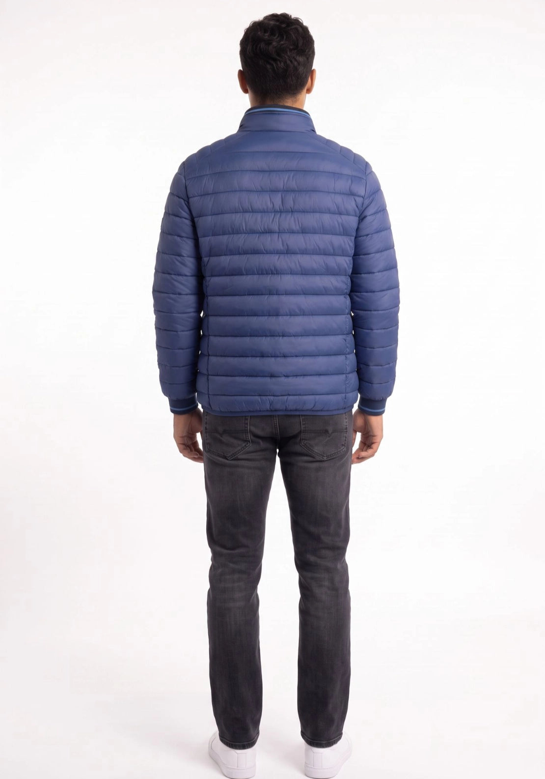 Mineral Ticket Padded Jacket - Denim 3 Shaws Department Stores