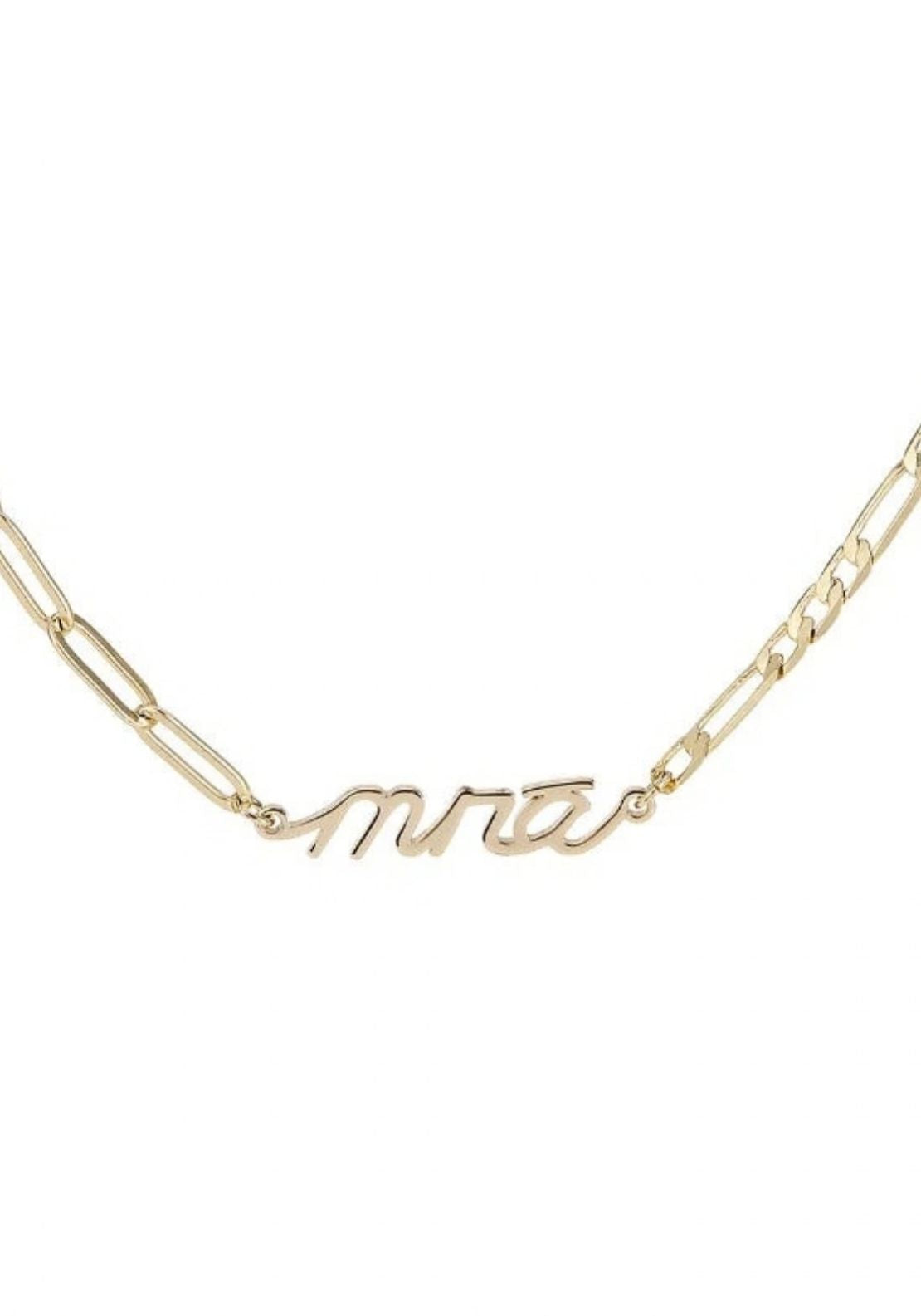 Don’t Kill My Vibe Mná Power Necklace - Gold 1 Shaws Department Stores