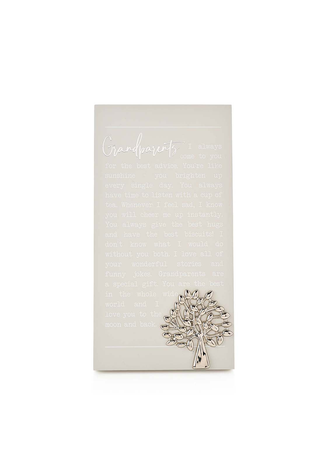 Celebrations Moments Standing Plaque - Grandparents 1 Shaws Department Stores