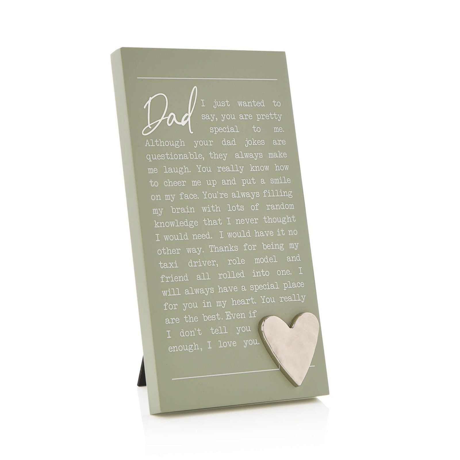 The Home Collection Moments Standing Plaque - Dad 1 Shaws Department Stores