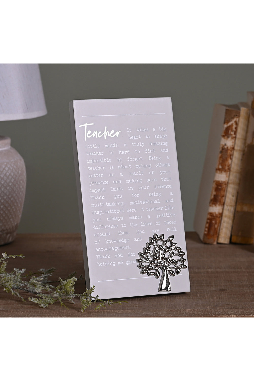 Moments Moments Standing Plaque Teacher 1 Shaws Department Stores