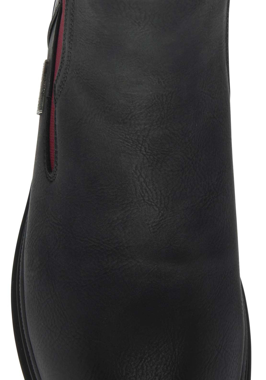 Lotus Monty Ladies Waterproof Ankle Boot - Black 4 Shaws Department Stores
