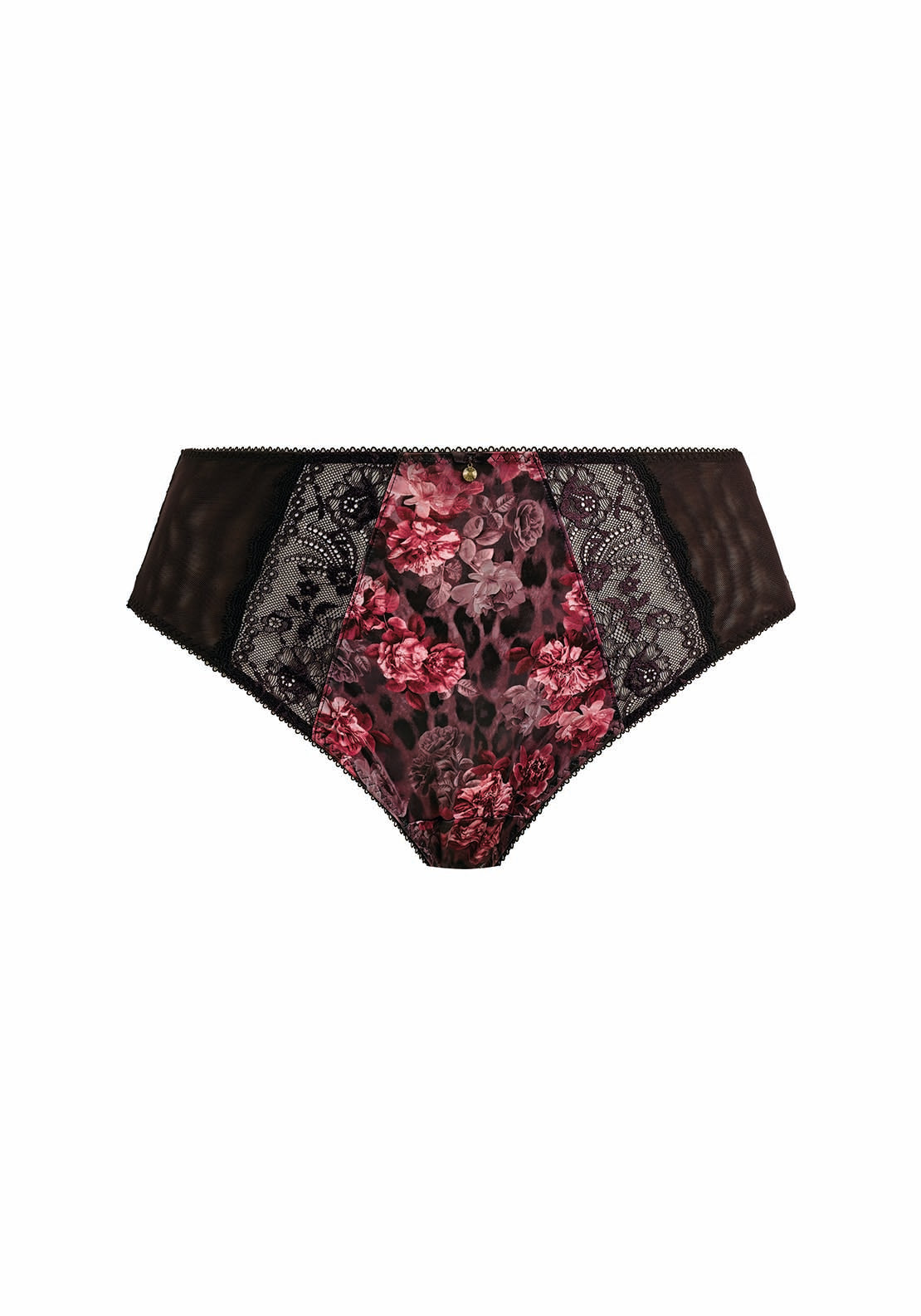 Elomi Morgan High Leg Brief - Dark Romance 1 Shaws Department Stores