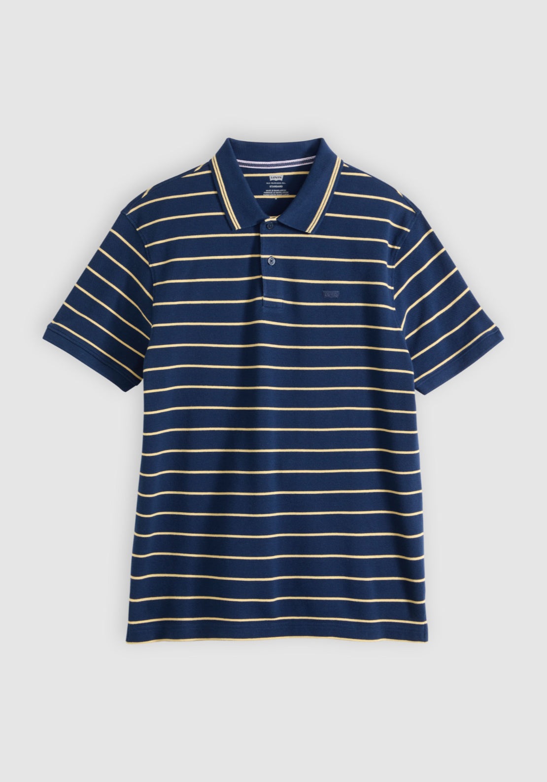Levis 100% Cotton Original Polo - Blue 6 Shaws Department Stores