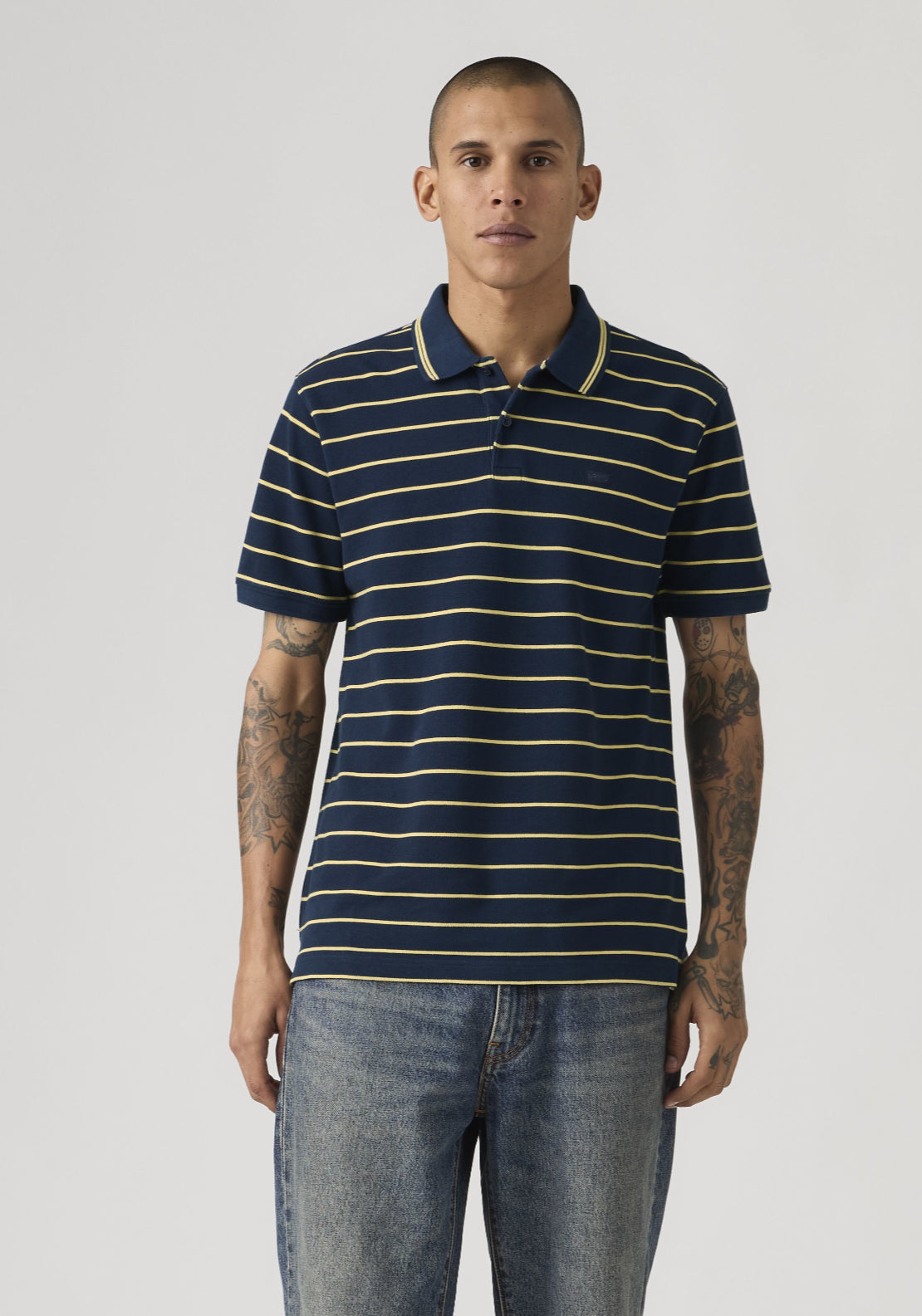 Levis 100% Cotton Original Polo - Blue 1 Shaws Department Stores