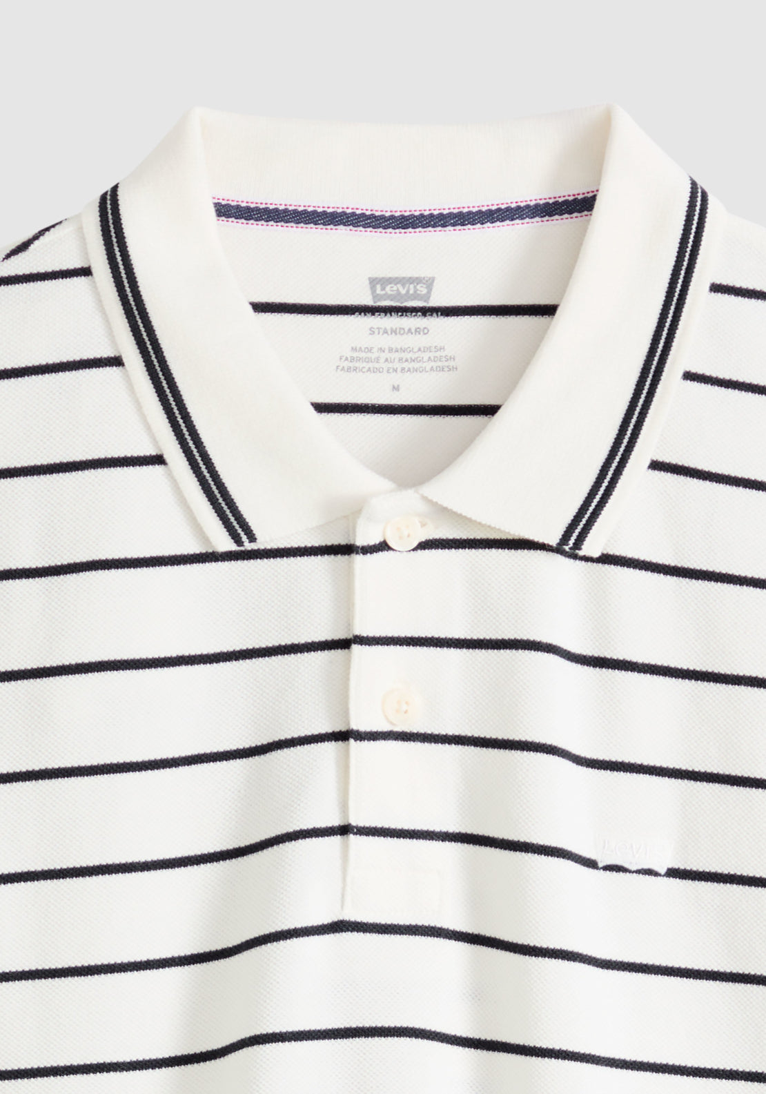 Levis 100% Cotton Original Polo - Neutral 5 Shaws Department Stores