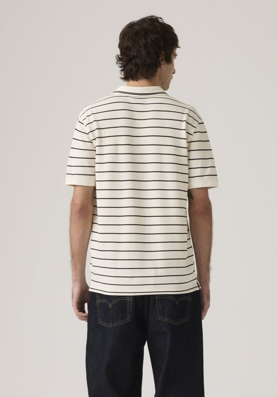 Levis 100% Cotton Original Polo - Neutral 2 Shaws Department Stores