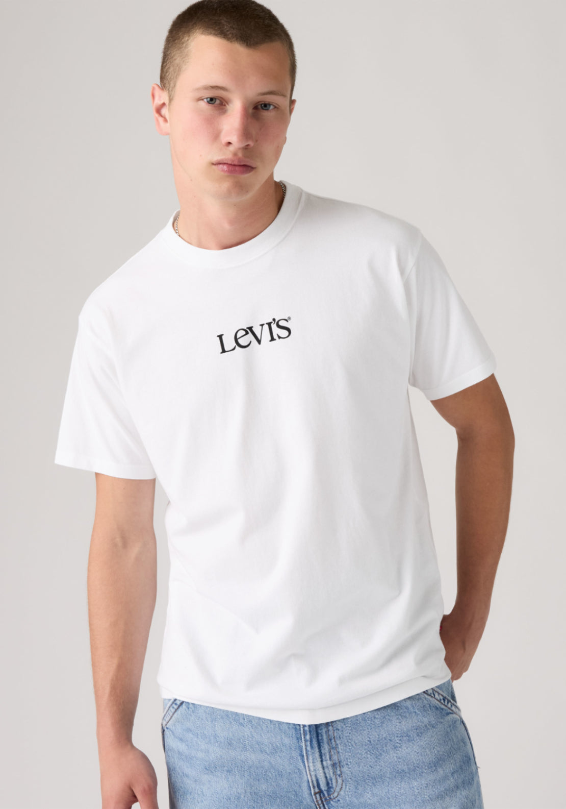 Levis Vintage Graphic Tee - White 4 Shaws Department Stores