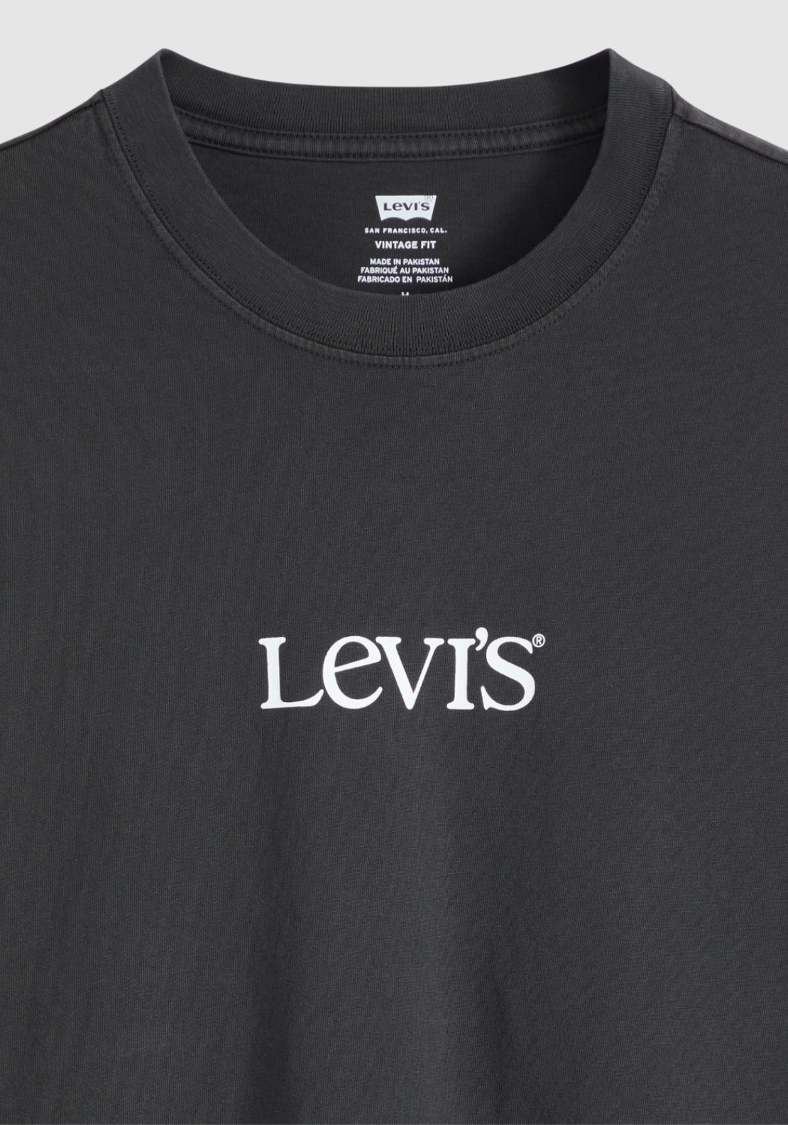 Levis Vintage Graphic Tee - Black 5 Shaws Department Stores