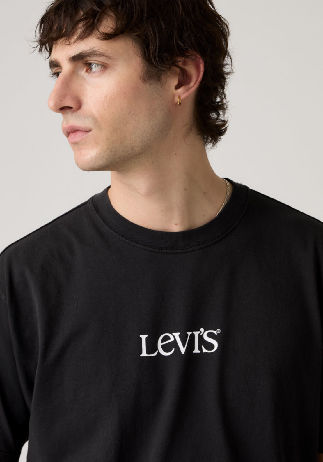Levis Vintage Graphic Tee - Black 4 Shaws Department Stores