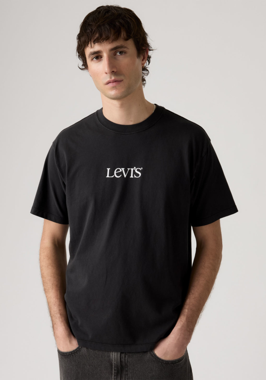 Levis Vintage Graphic Tee - Black 3 Shaws Department Stores