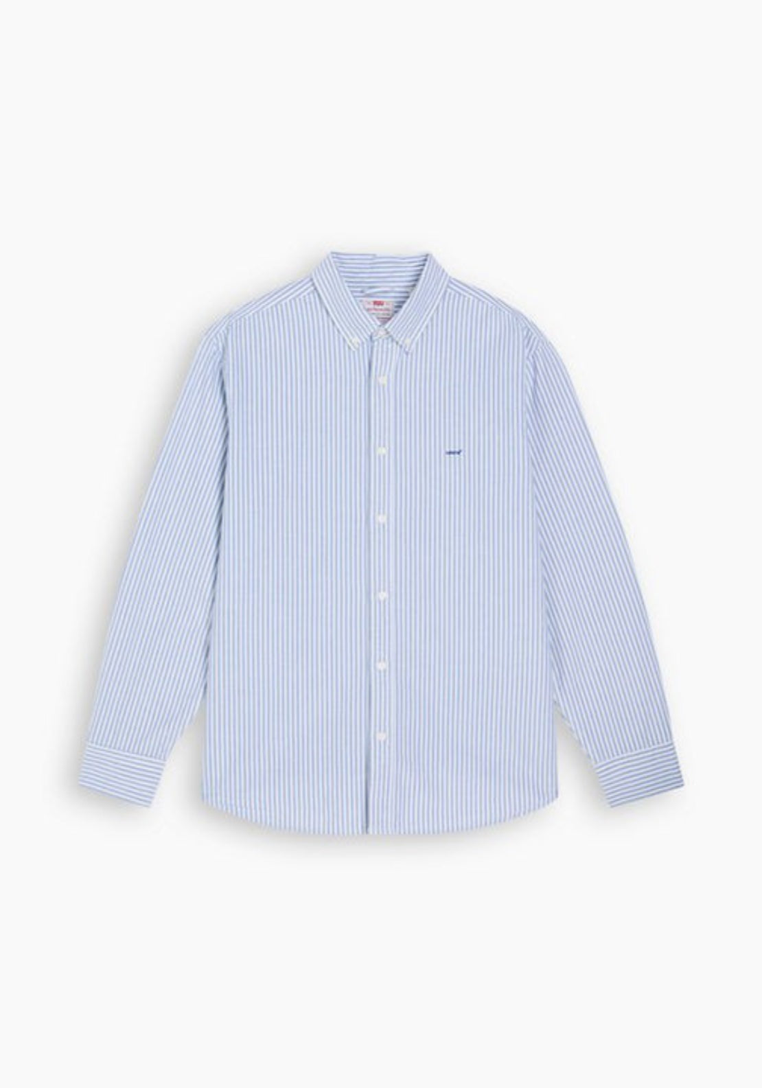 Levis 100% Cotton Authentic Button-down Shirt - Blue 6 Shaws Department Stores