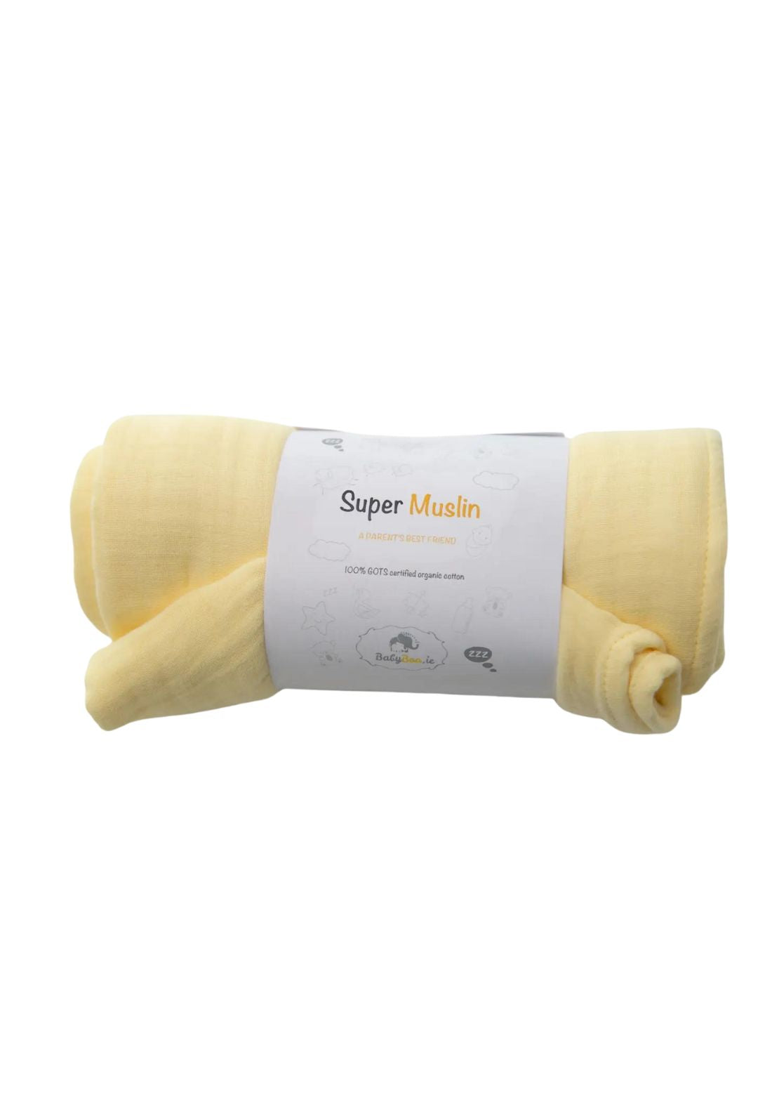 Babyboo Musline Blanket - Yellow 1 Shaws Department Stores