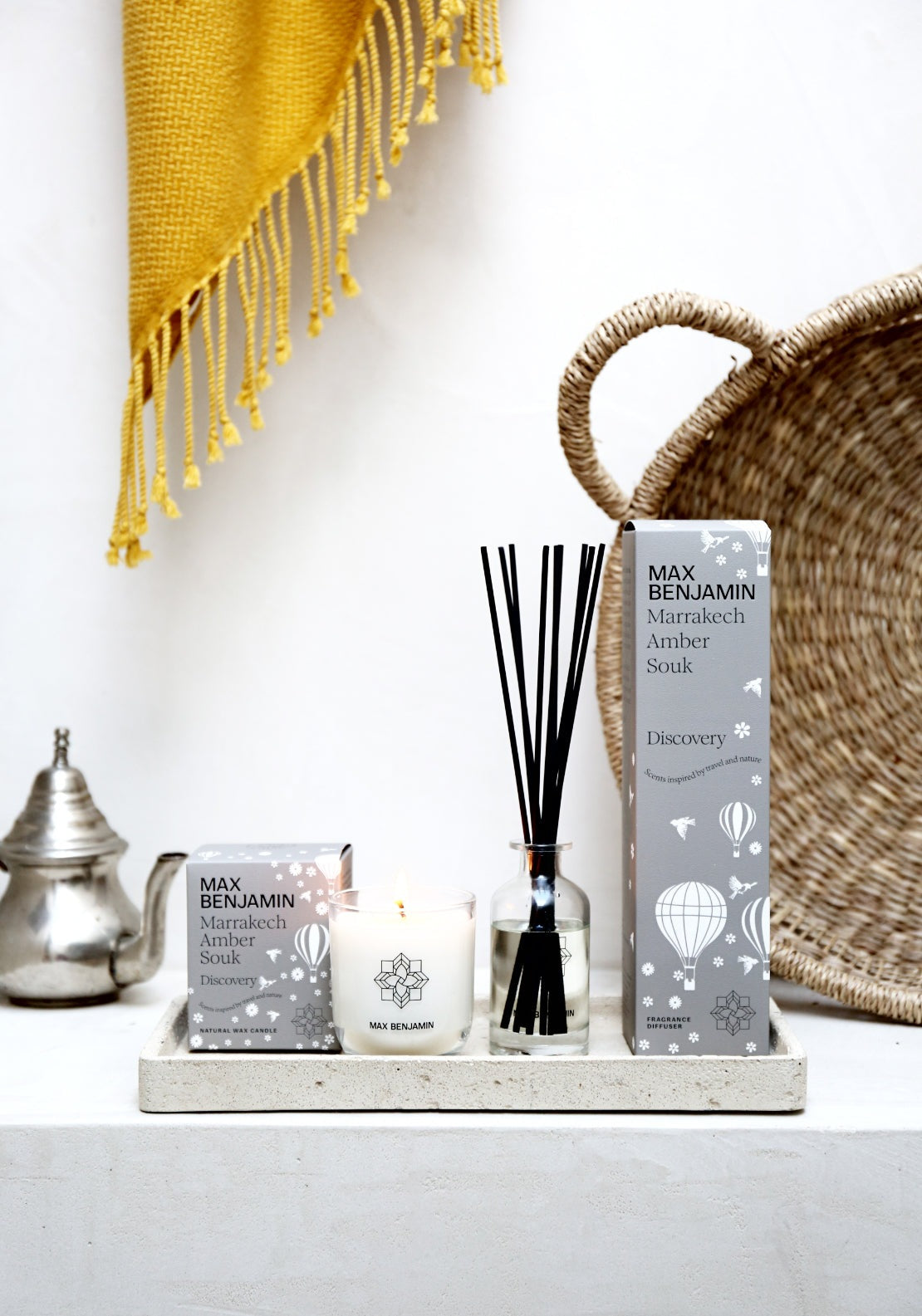Max Benjamin Discovery Collection Diffuser - Marrakech Amber Souk 3 Shaws Department Stores
