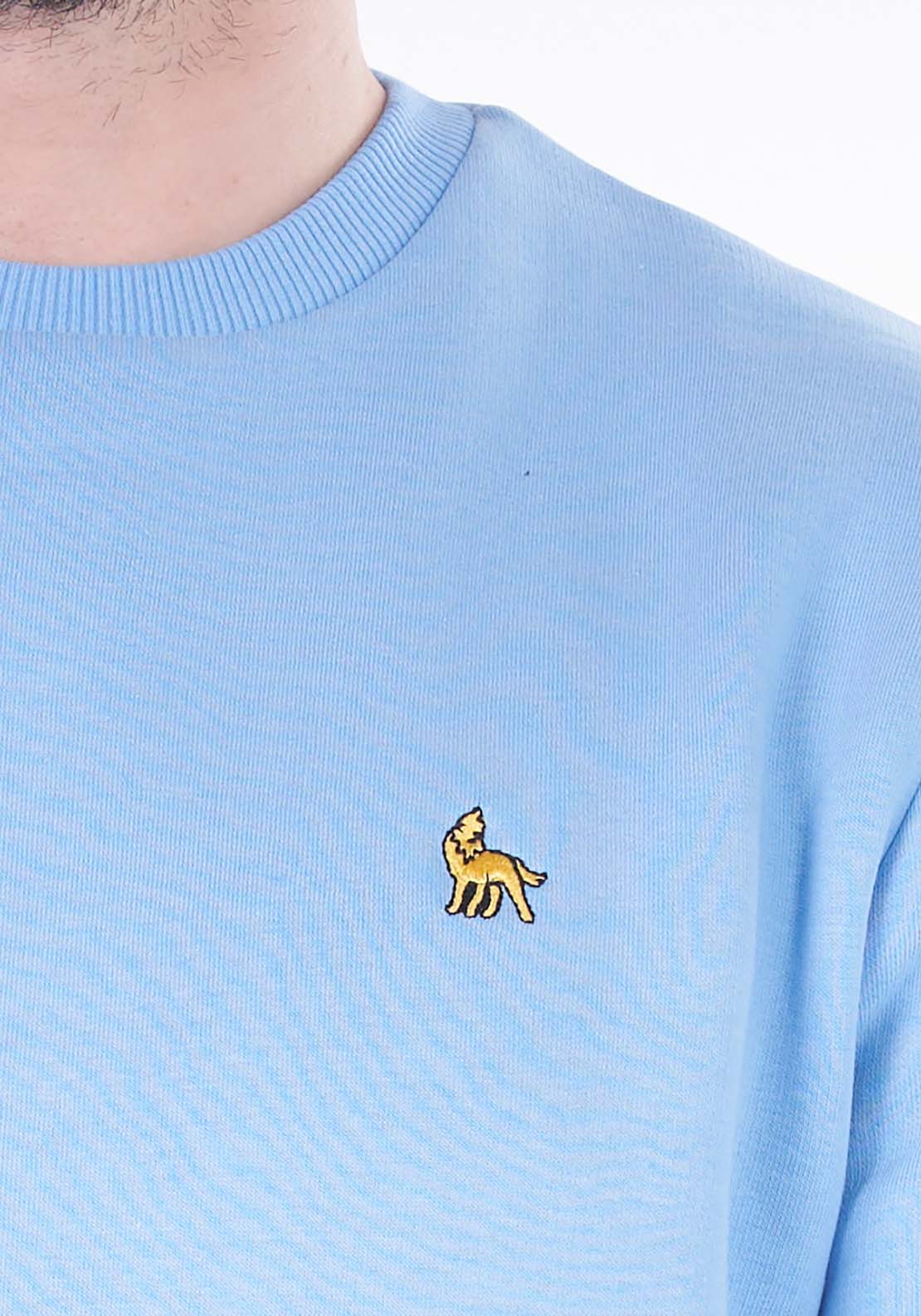Mineral Michan Crew Neck Sweatshirt - Sky 2 Shaws Department Stores