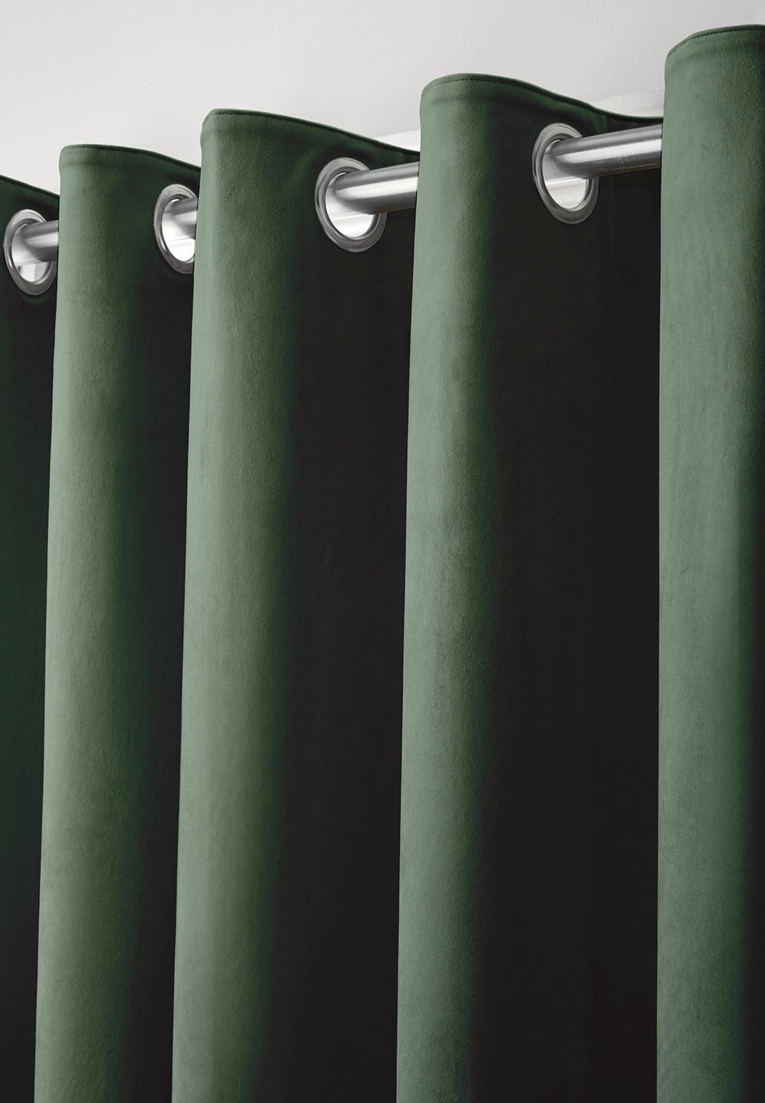 The Home Collection Montreal Blackout Thermal Curtains - Green 2 Shaws Department Stores