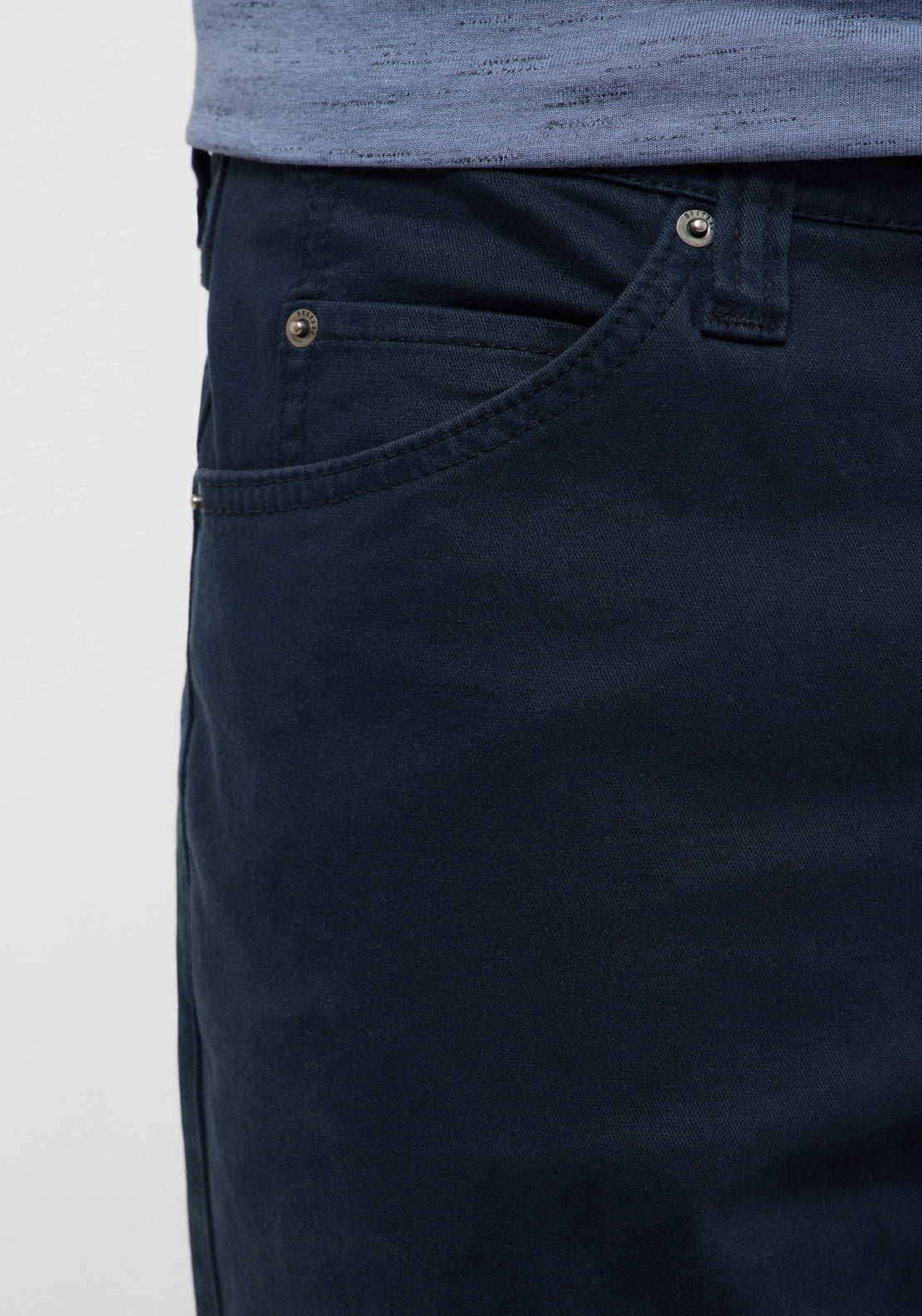 Mustang Tramper 5 Pocket Jeans - Navy 4 Shaws Department Stores