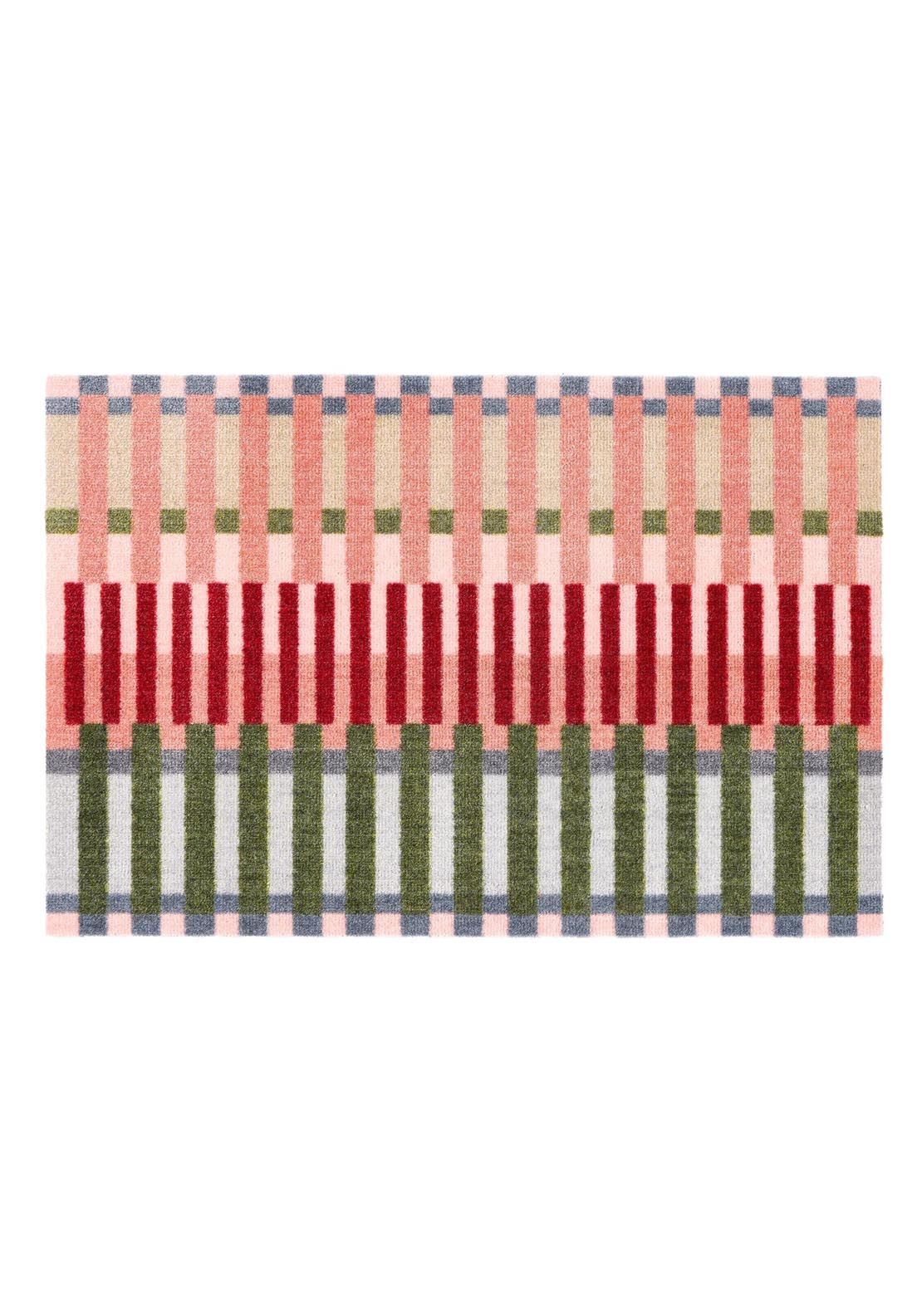 My Mat Colour Block Weave Doormat - Multi 1 Shaws Department Stores