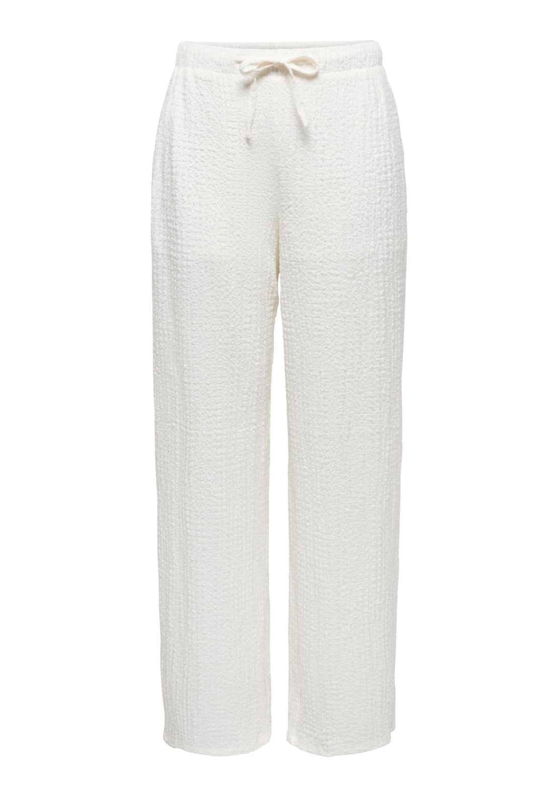 Jdy Turbo Relaxed Trousers - Cloud Dancer 1 Shaws Department Stores