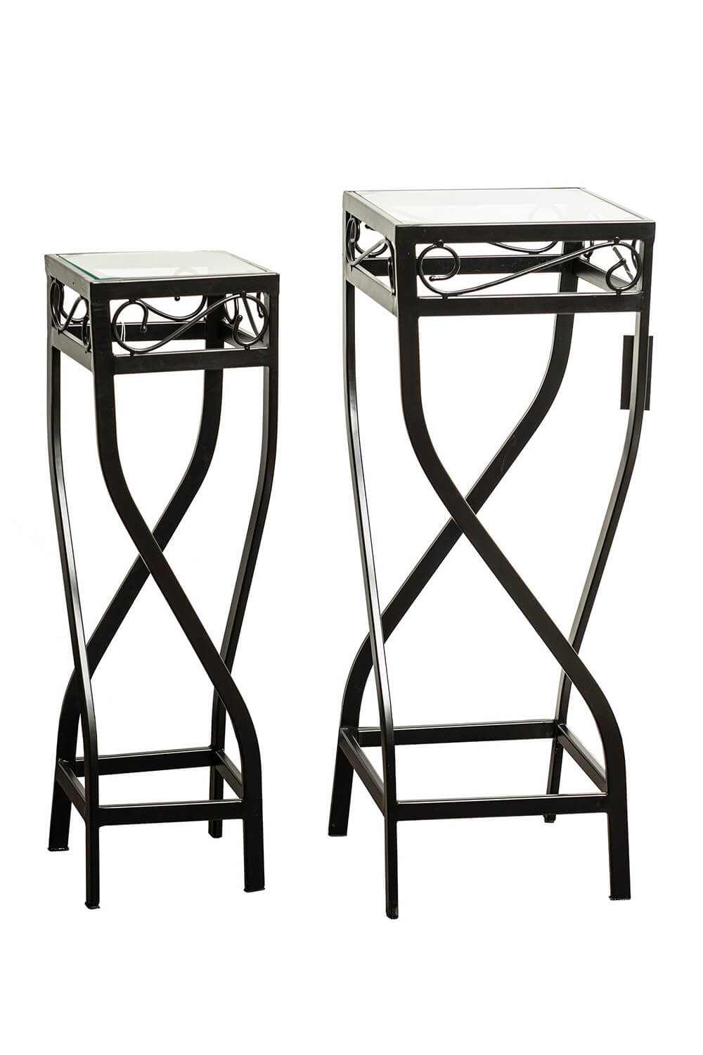 The Grange Collection Ardmoda Set Of Two Iron Tables 1 Shaws Department Stores