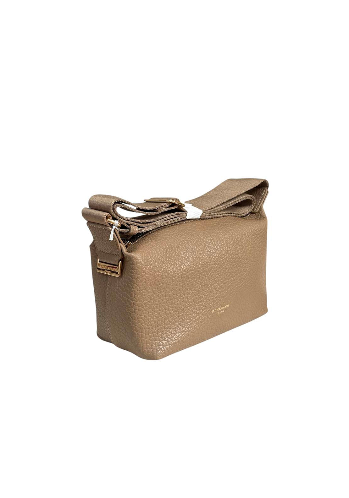 David Jones Small Slouch Wide Strap - Taupe 2 Shaws Department Stores