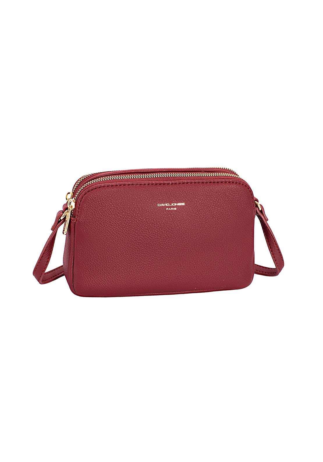 David Jones Small Crossbody - Windsor Wine 1 Shaws Department Stores