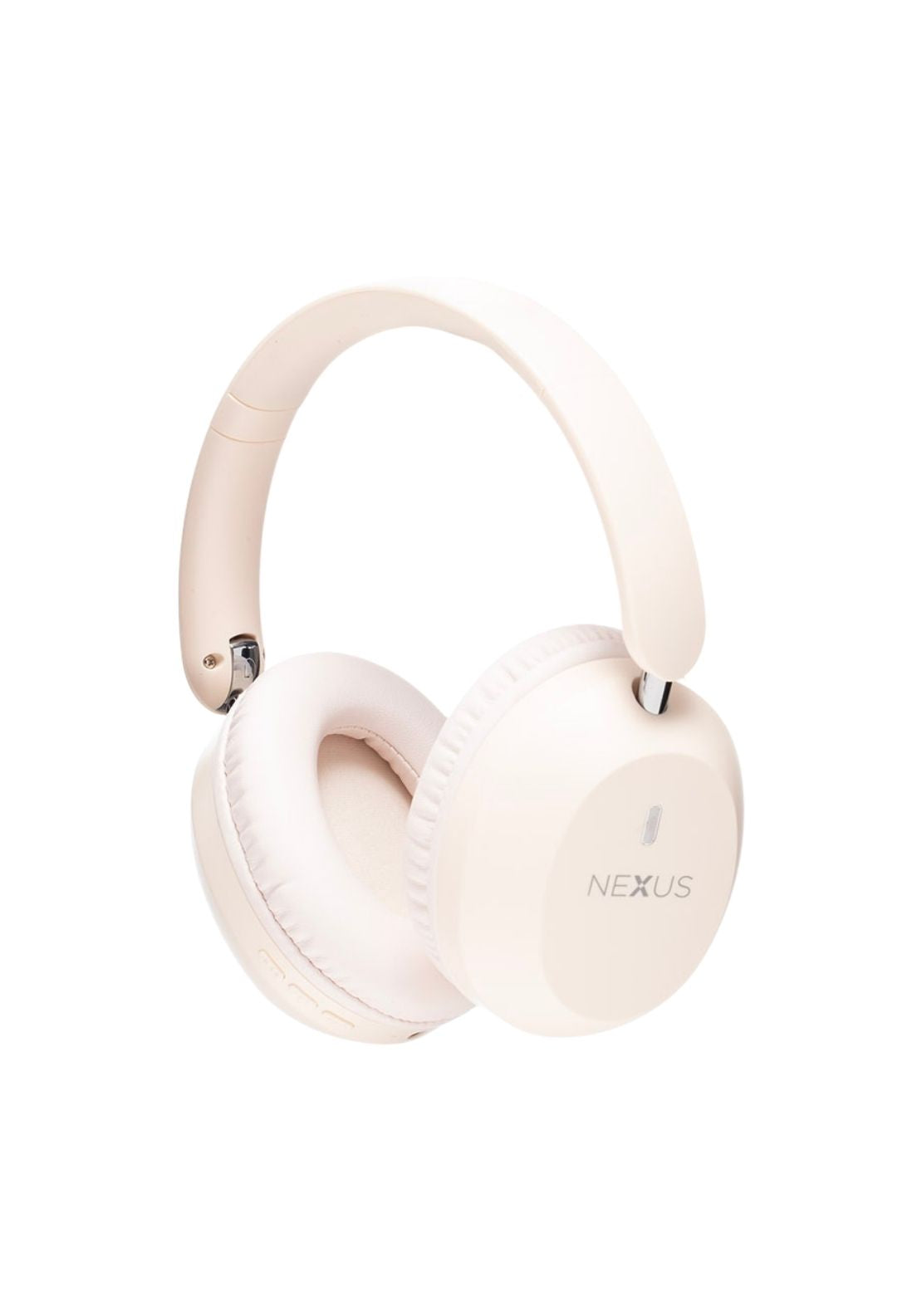 Nexus Wireless Bluetooth Over Ear Headphones - Cream 1 Shaws Department Stores