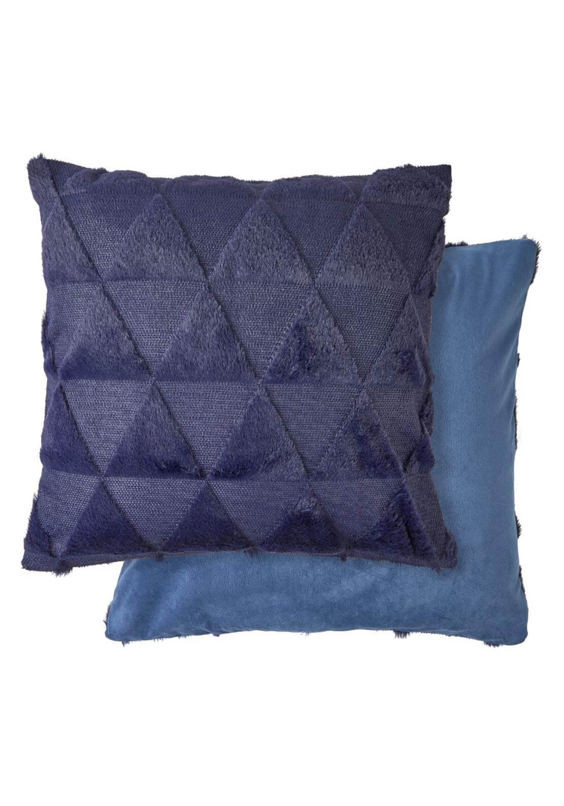 The Home Collection Nyla Cushion - Navy 2 Shaws Department Stores