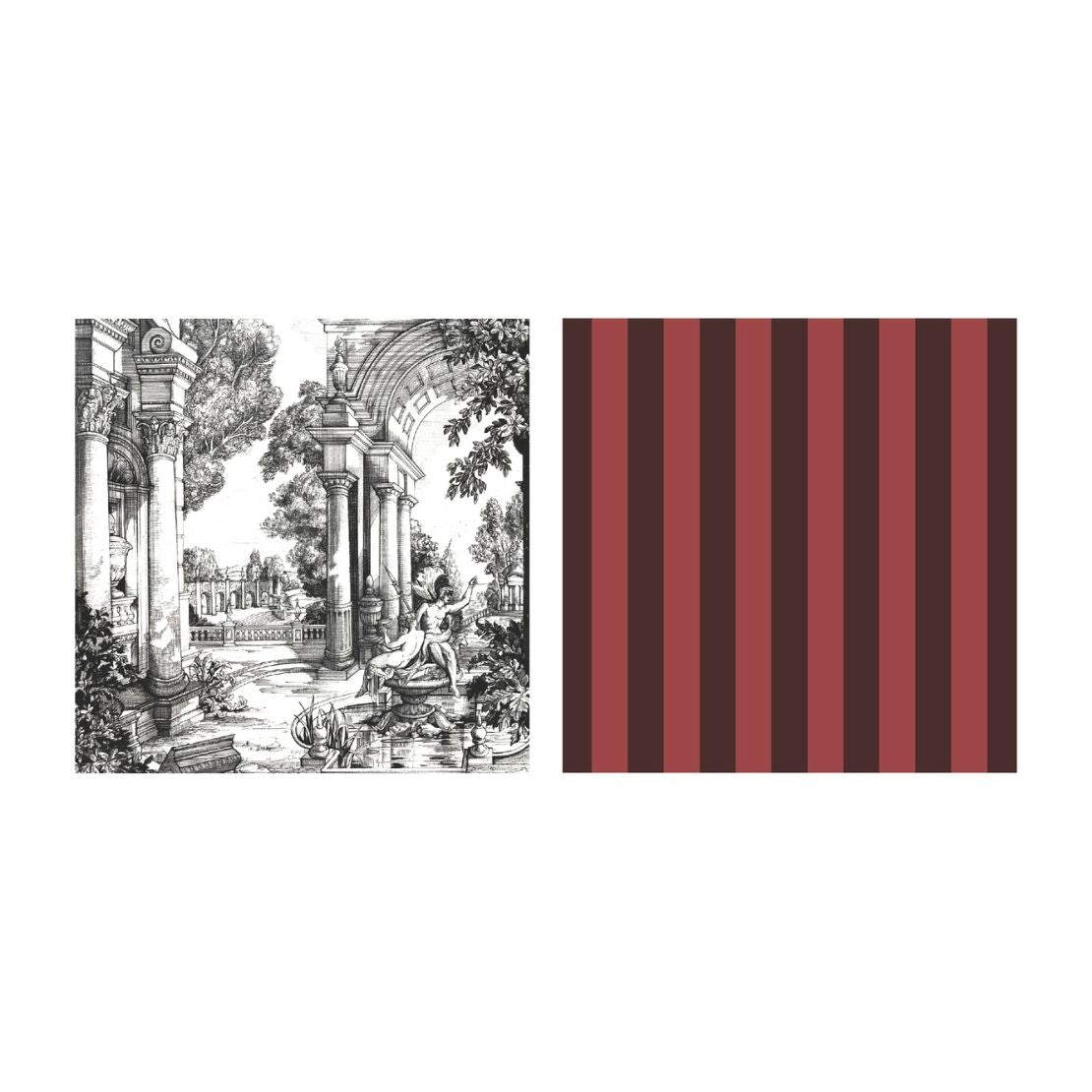 Laurence Llewelyn-bowen Festivo Napkins - Red 4 Shaws Department Stores