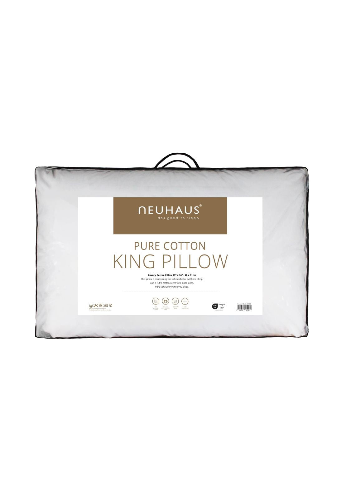 Neuhaus Pure Cotton King Pillow 1 Shaws Department Stores