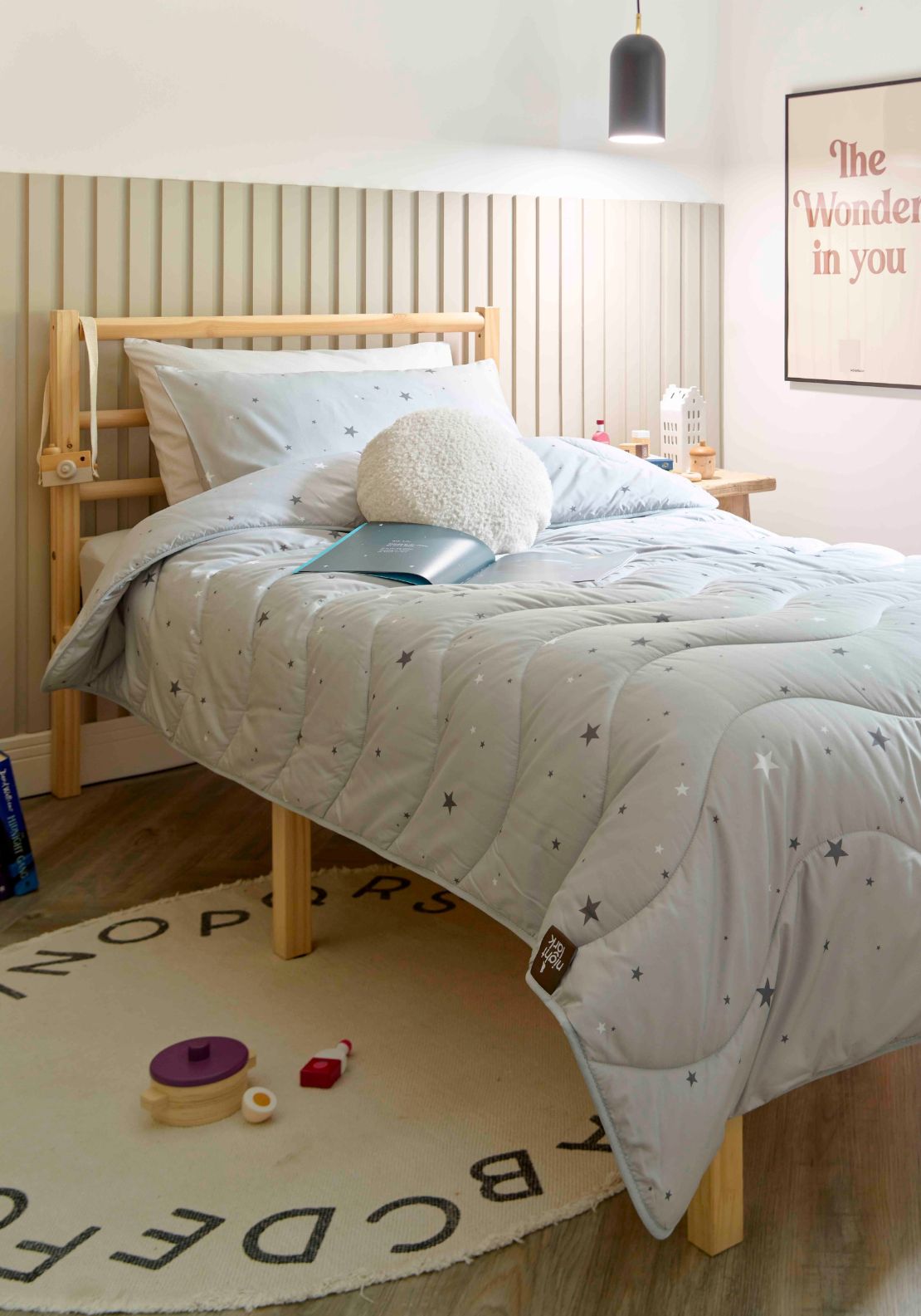 Night Owl Night Lark Stardust Coverless Junior Duvet 6 Tog 1 Shaws Department Stores