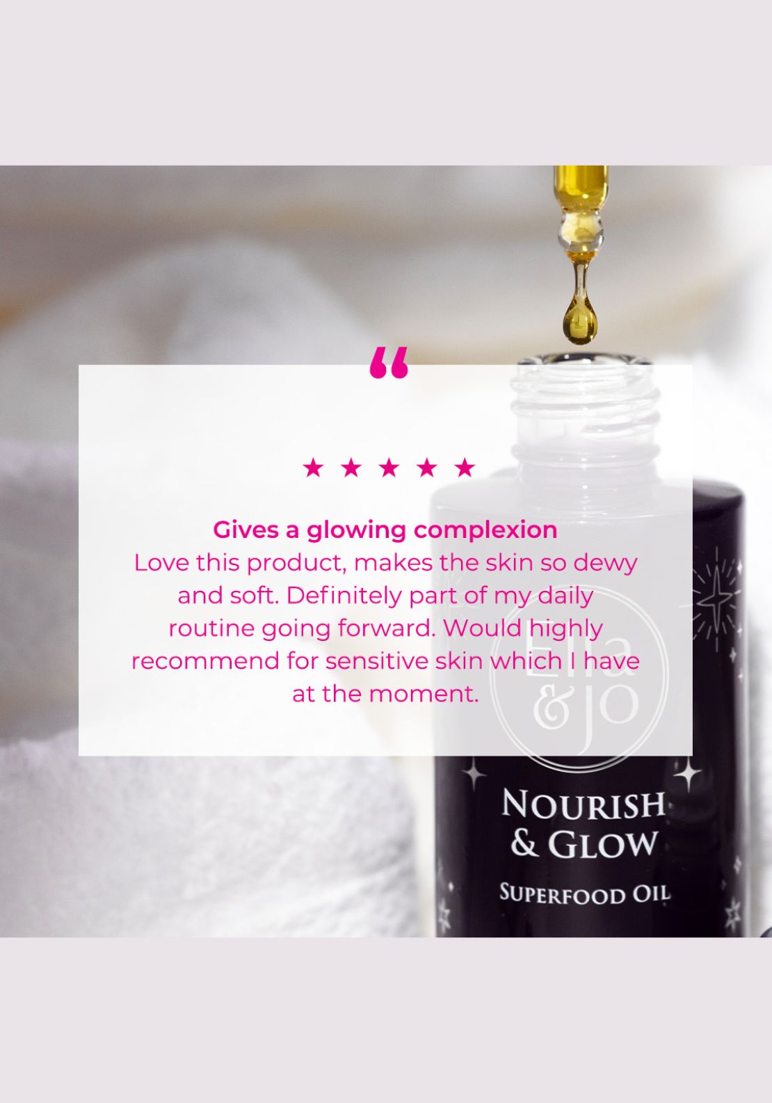 Ella &amp; Jo Nourish &amp; Glow - Superfood Oil 4 Shaws Department Stores