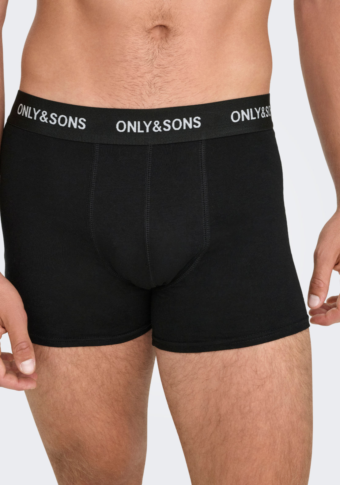 Only &amp; Sons Onsbasic 3-Pack Boxer Briefs - Black 2 Shaws Department Stores