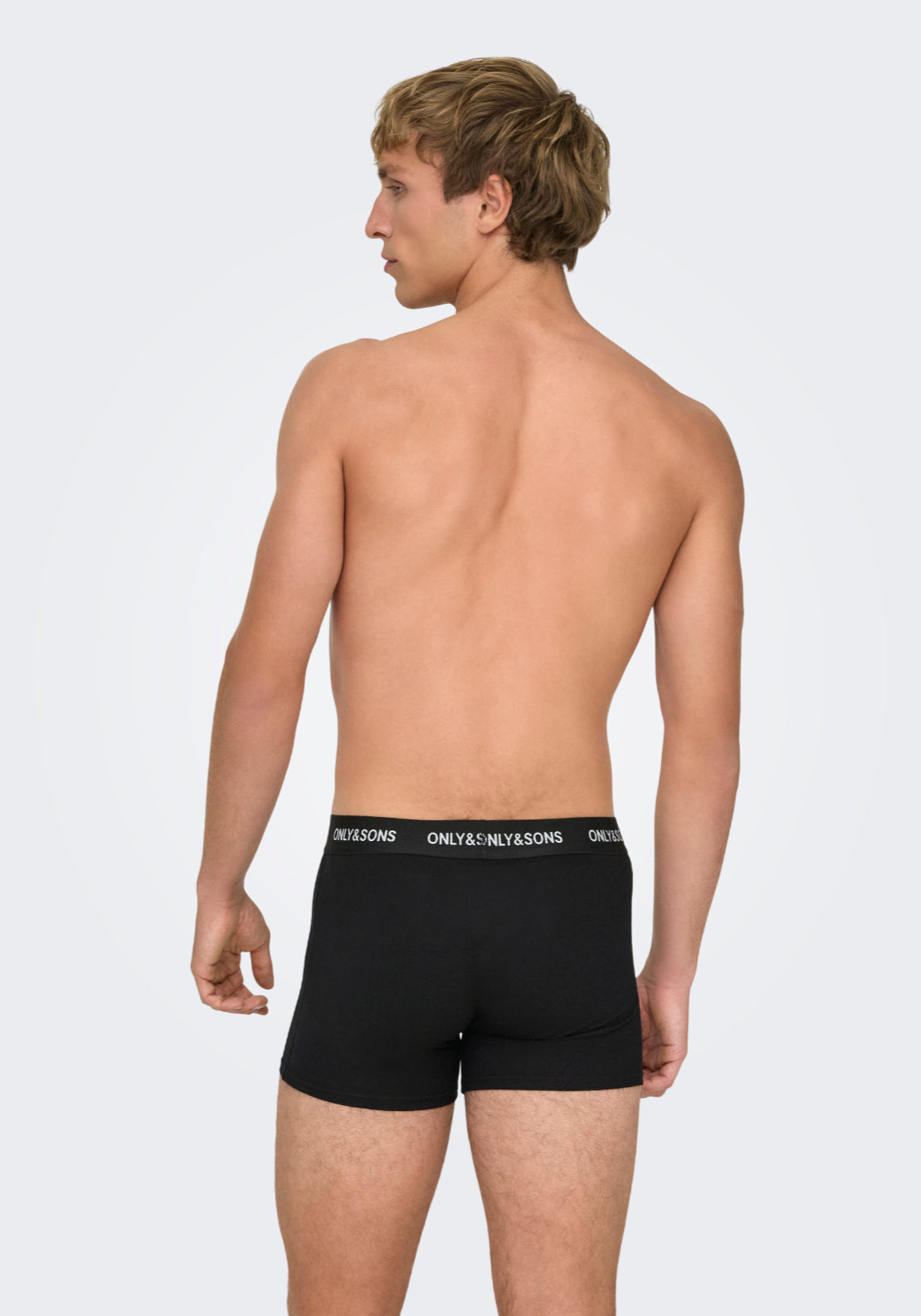 Only &amp; Sons Onsbasic 3-Pack Boxer Briefs - Black 3 Shaws Department Stores