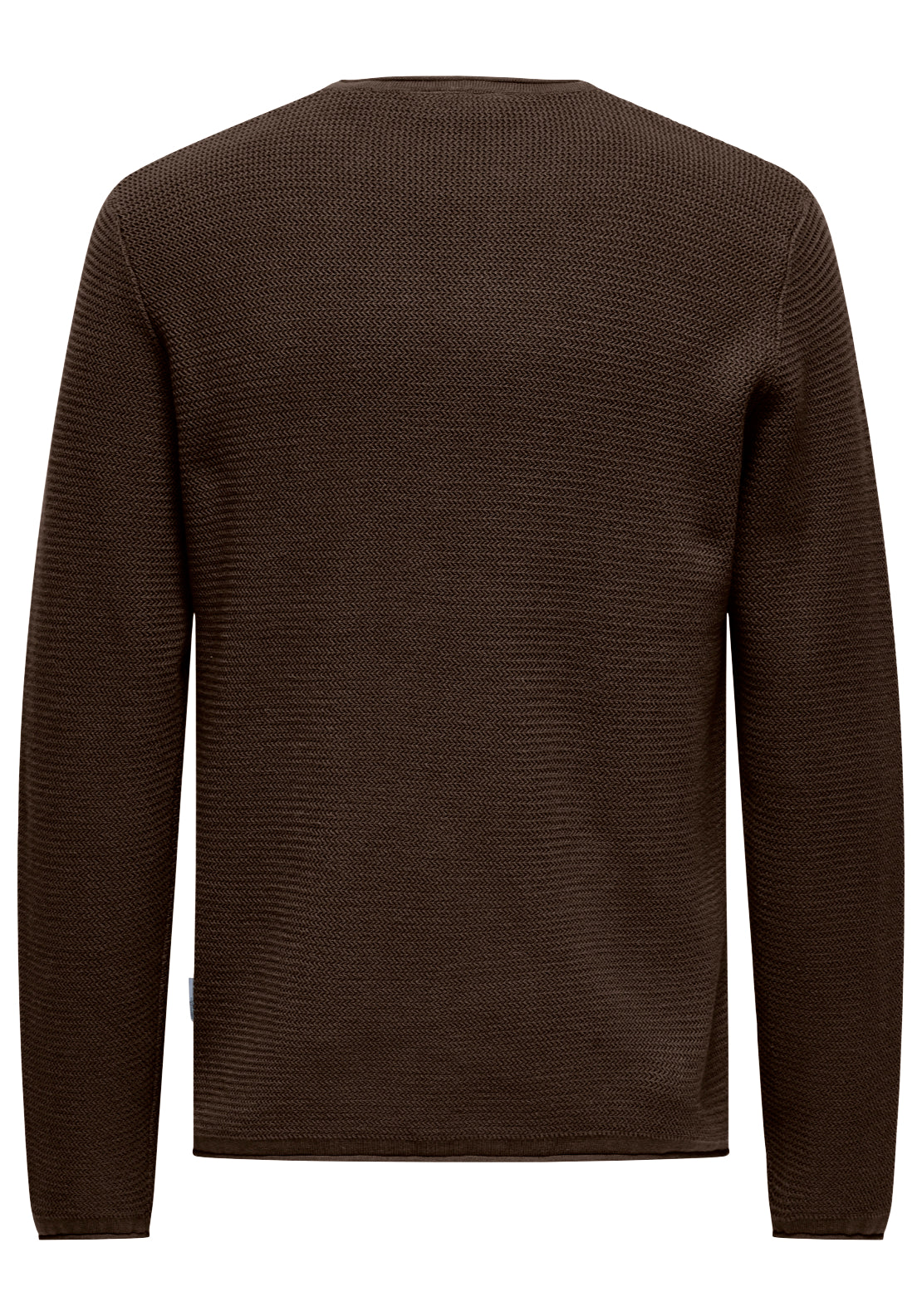 Only &amp; Sons Onseric Crew Neck Knit - Demitasse 8 Shaws Department Stores