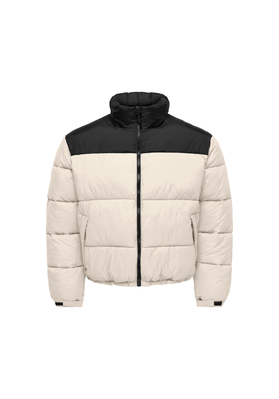 Only &amp; Sons Maverick Puffer Jacket - Silver Lining 1 Shaws Department Stores