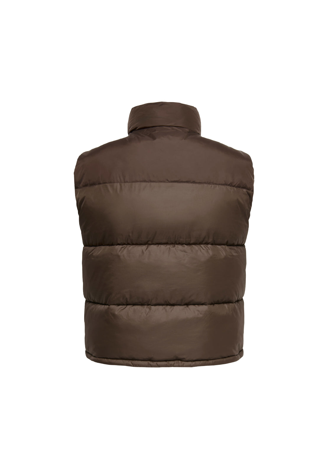 Only &amp; Sons Maverick Puffer Vest - Hot Fudge 2 Shaws Department Stores