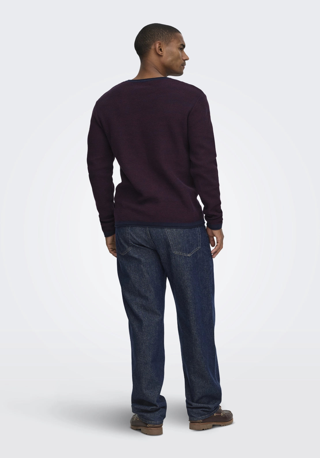 Onseric Crew Neck Knit - Dark Sapphire