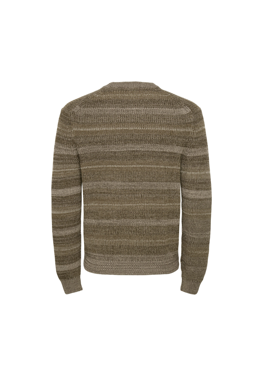 Only &amp; Sons Lake Crew Neck Knit - Demitasse 2 Shaws Department Stores