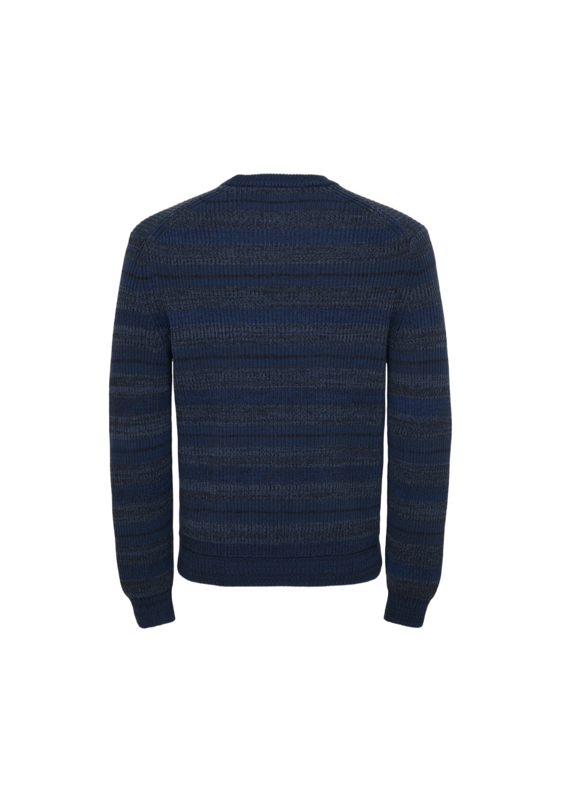Only &amp; Sons Lake Crew Neck Knit - Blue 2 Shaws Department Stores