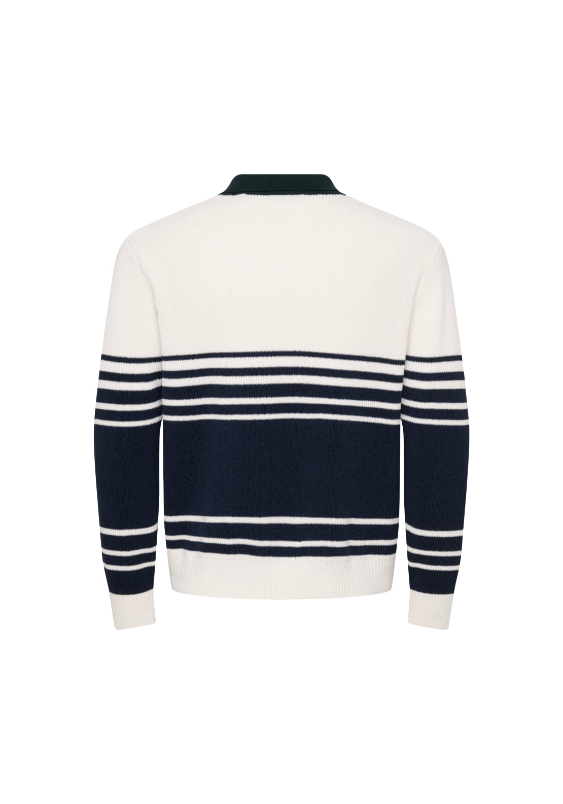 Only &amp; Sons Rodger Polo Knit - Cloud Dancer 2 Shaws Department Stores